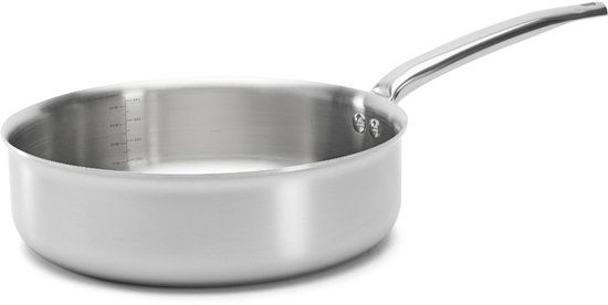 De Buyer Alchimy - Sauteerpan - RVS - Ø28CM