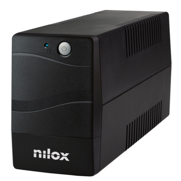 Nilox UPS PREMIUM LINE INT. 600 VA - Zwart