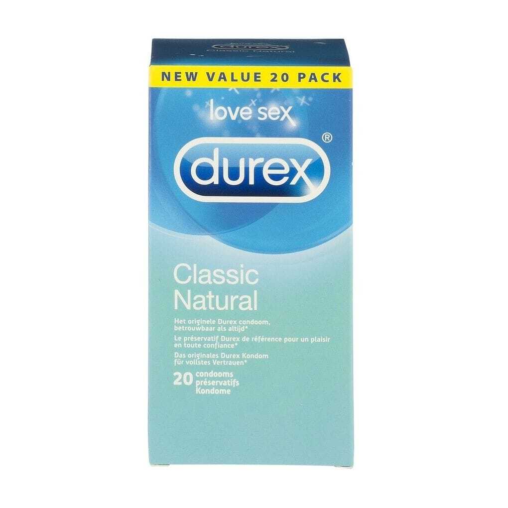 Durex Condooms Classic Natural 20 stuks