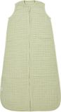Meyco Baby Uni baby zomerslaapzak - pre-washed hydrofiel - soft olive - 110cm - 0.5 TOG