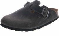 Birkenstock Boston Hommes Nubuck Gris 41