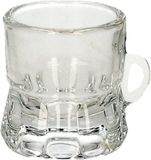 Merkloos Trendoz Shotglas - vorm bierpul glaasje/glas - met handvat - 2cl - Oktoberfest