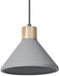 Ledvance LED Armatuur E27 | Decor Concrete Wood Pendant 220 mm E27 Dark Gray