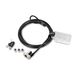 Kensington K62319M kabelslot Zwart, Zilver 1,8 m