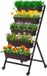 Taleco Gear Jardinière surélevée à 5 niveaux pour fleurs et légumes intérieur et extérieur taille M