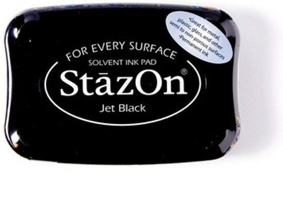 Stazon stempelkussen Jet Black SZ-000-031