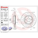 BREMBO Disque de frein (09.A532.1X)