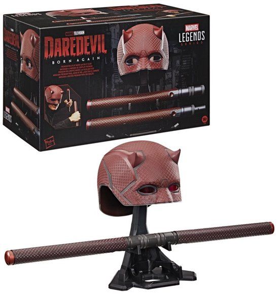 Marvel premium roleplay Daredevil masker en Billy Club replica 1:1