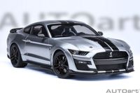AUTOart 1/18 Ford Mustang Shelby GT500, Iconic Silver