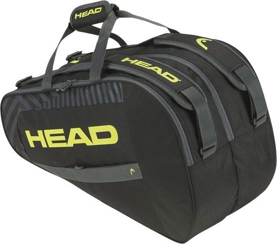 HEAD Base Padel Tas M - Zwart/Geel