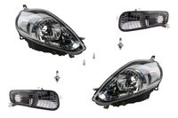 Netparts24 Johns koplampen geschikt voor Fiat Punto 199_10/09- Set van linker en rechter richtingaanwijzers