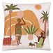 furn. Alia Kussenhoes, Polyester, Zand