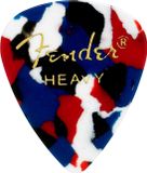 Fender 351 Classic Celluloid Picks (confetti) Heavy, 12 stuks