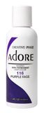Adore Semi Permanent Hair Color 125 - Purple Black