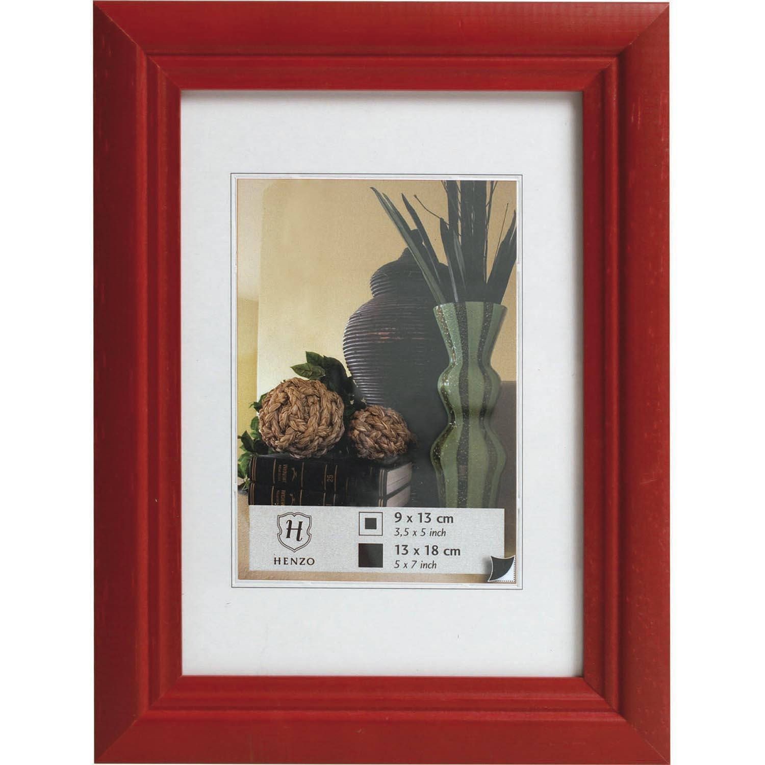 Henzo Artos fotolijst - 30x45 cm - Rood - Hout