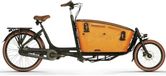 Vogue Carry 2 - Elektrische Bakfiets - 20 inch - 250W motor - Actieradius tot 70 km - 8 versnellingen - Hydraulische schijfremmen - Zwart/Bruin