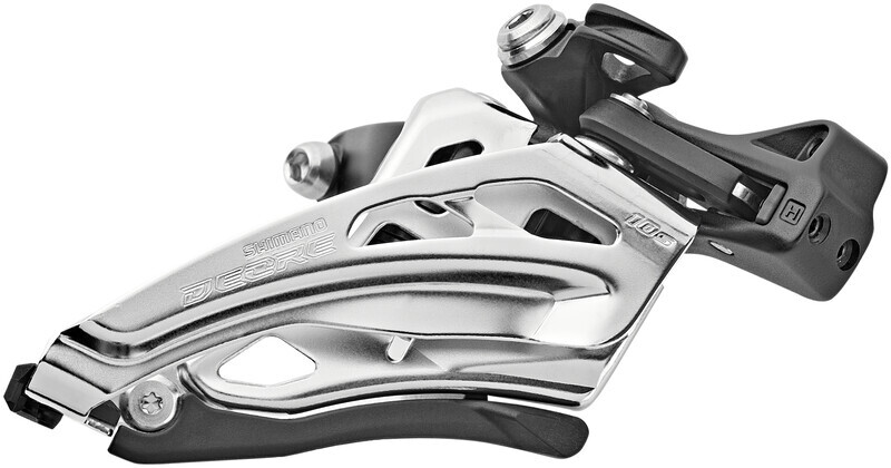 Shimano Deore FD-M4100 Voorderailleur 2x10-speed Klem Side-Swing