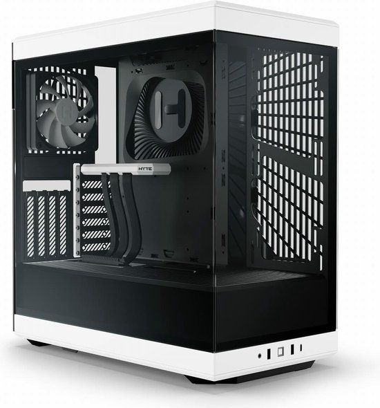 Hyte ATX Semi-tower Box Hyte Y40-BW White