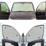 Thermische Ford Tourneo Custom Thermische jaloezieën (voorset) lichtgrijs
