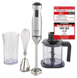 Merkloos Inventum Staafmixer - Pureerstaaf en garde - 1000 W - RVS - Zilver en zwart - Voor keuken en huishouden