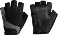 Rogelli Essential Gants de vélo pour femme - Été - Rembourrage - Noir/Gris