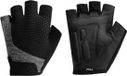 Rogelli Essential Gants de vélo pour femme - Été - Rembourrage - Noir/Gris