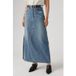 Levi's Dames Iconic Long Rok W/Slit Verified Vintage Ski 25