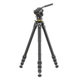 VANGUARD VEO 5 264AV14 aluminium videostatief met VEO PV-14 videokop, belastbaar tot 8 kg