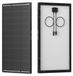 module solaire anti-reflets type N 120W, 12V, efficacité 25%