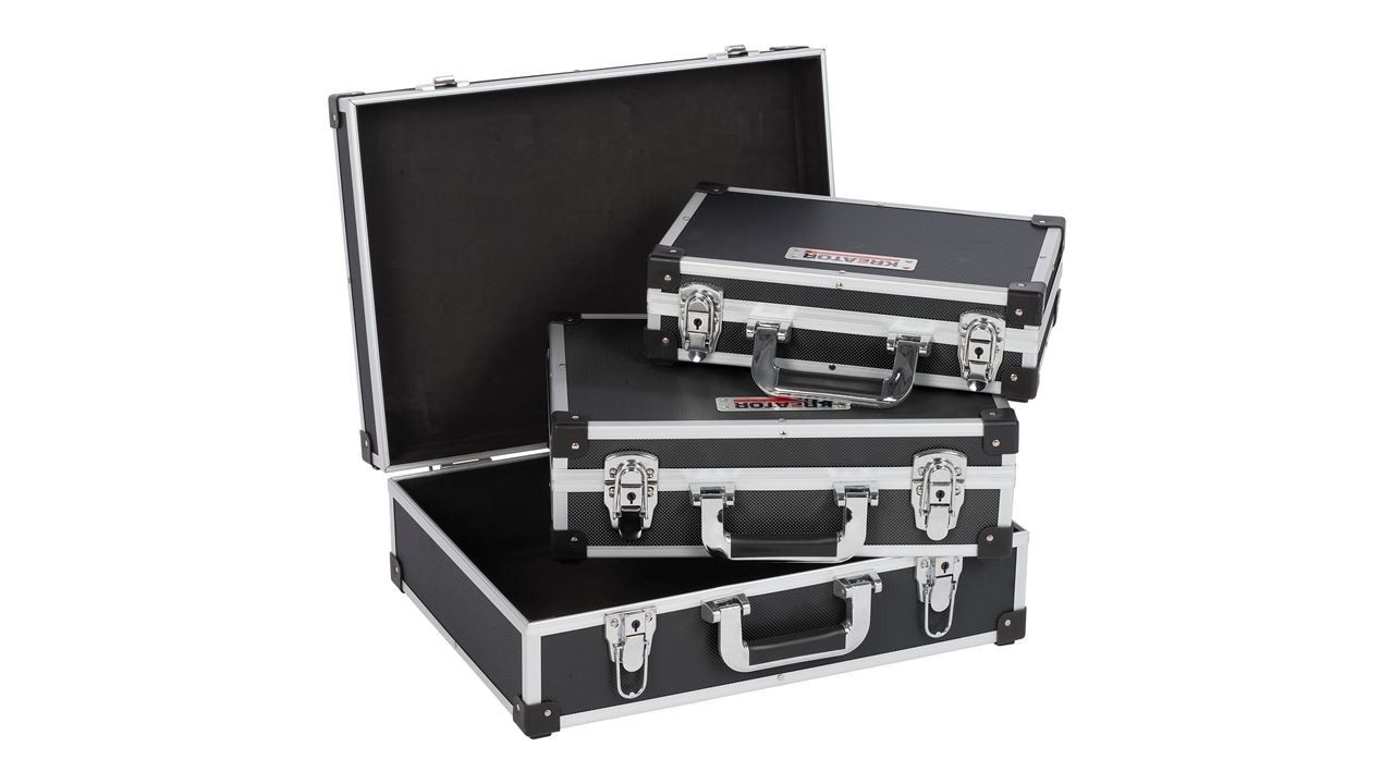 Kreator KRT640401B Gereedschapskoffer - 3 in 1 Zwart