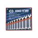 KING TONY 1110MR Open eindsleutelset, 10 stuks