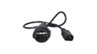 Lantronix 200.2069A DB9 naar RJ45 Kabeladapter Grijs