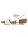 Bayton Sandalen met riem 'Wodonga' bruin / wit