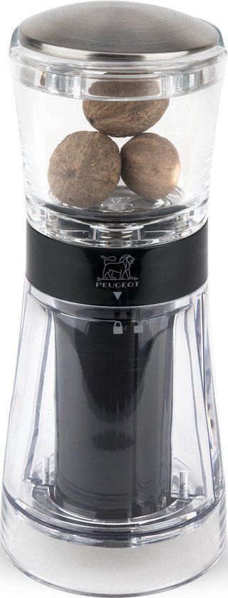 Peugeot Goa Muskaatmolen 15 cm - Transparant