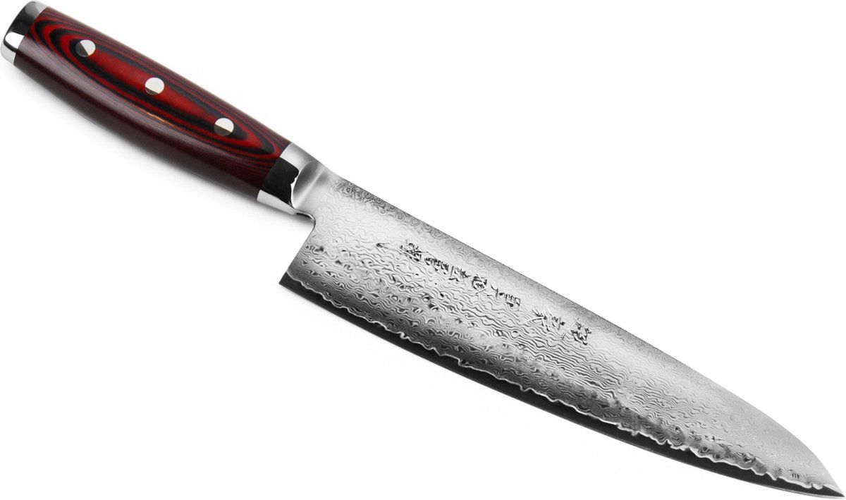 Yaxell Tsuchimon 6-delige steakmessenset met messenblok - zwart