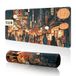 Japanse anime gaming bureaumat, Kawaii toetsenbordmat, 31,5 x 11,8 cm, XL anime-muismatten, met antislip basis en gestikte rand