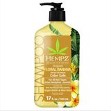 Hempz Original Floral Banana Herbal Shampoo with Vegan Biotin & Aloe Vera for All Hair Types 500ml