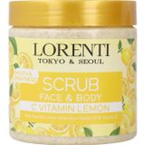 Lorenti Écorce de citron, 500 ml, visage et corps, raffermissant et éclatant, soutient la production de collagène contre le vieillissement et les rides