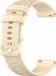 Strap-it bracelet de montre en silicone 18mm universel - beige