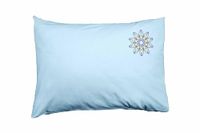 Bona Basics Decoratieve kussenhoes Lichtblauw 50x35 cm