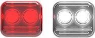 Reelight Flash Magneet Fietsverlichting Ams Reepower - Staal - Rood/wit - 4 Delig - Kan Aanblijven Na Stilstand