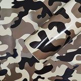 4R Quattroerre.it 16310 Plakfolie film camouflage voor carwrapping, 50 x 70 cm, camo