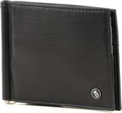 MANDARINA DUCK Leren Dollarclip Downtown Money Clip Wallet Black Zwart