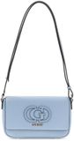 GUESS Isola Convertible Xbody Flap Light Blue Lichtblauw Schoudertas