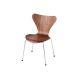 Fritz Hansen Chaise miniature Série 7 Noyer