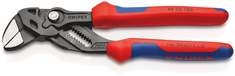 Knipex Pince multiprise | 180 mm de longueur | Pince et clé en une | Poignées multi-composants - 86 02 180 SB
