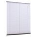 K-home Florida Klemmfix-plissé wit 100 x 210 cm