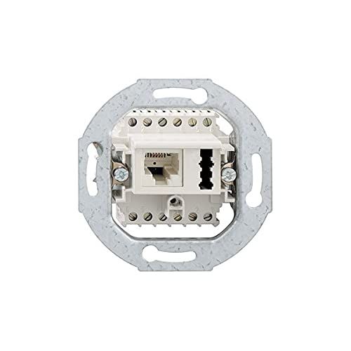 RUTENBECK 13311401 - stopcontact 1x iae/uae f+neutrale inbouwmontage Polarwit