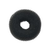 Sibel Anneau à chignon en nylon noir 9 cm