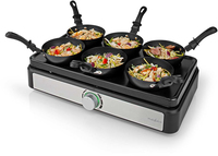 Nedis Raclette - 6 Persoons - 600W - Zwart